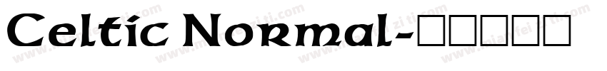 Celtic Normal字体转换